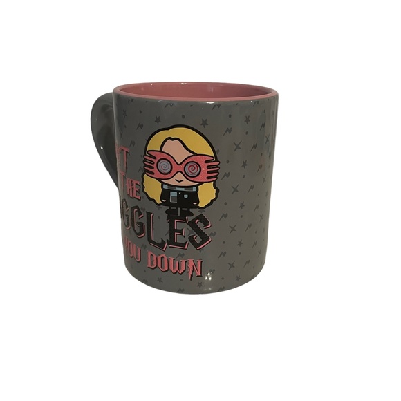 Harry Potter Luna Lovegood Glasses Muggles Glittery Coffee Mug - Picture 2 of 6